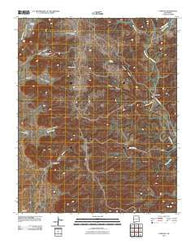 Campana New Mexico Historical topographic map, 1:24000 scale, 7.5 X 7.5 Minute, Year 2010