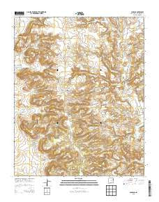 Campana New Mexico Historical topographic map, 1:24000 scale, 7.5 X 7.5 Minute, Year 2013