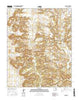 Campana New Mexico Current topographic map, 1:24000 scale, 7.5 X 7.5 Minute, Year 2017
