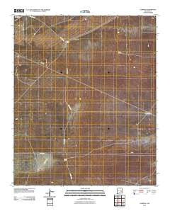 Campbell New Mexico Historical topographic map, 1:24000 scale, 7.5 X 7.5 Minute, Year 2010