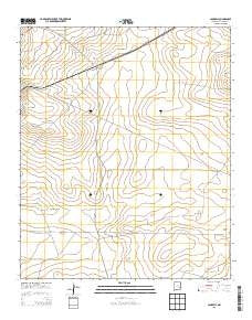 Campbell New Mexico Historical topographic map, 1:24000 scale, 7.5 X 7.5 Minute, Year 2013