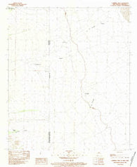Campbell Well New Mexico Historical topographic map, 1:24000 scale, 7.5 X 7.5 Minute, Year 1983