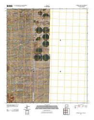 Campbell Well New Mexico Historical topographic map, 1:24000 scale, 7.5 X 7.5 Minute, Year 2010
