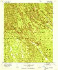Canada New Mexico Historical topographic map, 1:24000 scale, 7.5 X 7.5 Minute, Year 1953