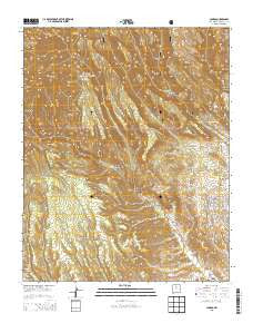 Canada New Mexico Historical topographic map, 1:24000 scale, 7.5 X 7.5 Minute, Year 2013