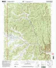 Canada Ojitos New Mexico Historical topographic map, 1:24000 scale, 7.5 X 7.5 Minute, Year 2002