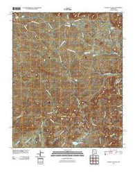 Canada Calladita New Mexico Historical topographic map, 1:24000 scale, 7.5 X 7.5 Minute, Year 2010