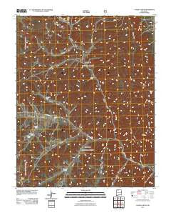 Canada Ojitos New Mexico Historical topographic map, 1:24000 scale, 7.5 X 7.5 Minute, Year 2011