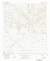 Canador Peak New Mexico Historical topographic map, 1:62500 scale, 15 X 15 Minute, Year 1959