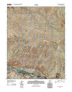 Canal Creek New Mexico Historical topographic map, 1:24000 scale, 7.5 X 7.5 Minute, Year 2010