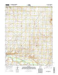 Canal Creek New Mexico Current topographic map, 1:24000 scale, 7.5 X 7.5 Minute, Year 2013