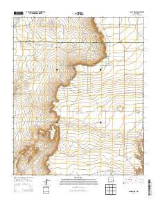 Candy Mesa New Mexico Historical topographic map, 1:24000 scale, 7.5 X 7.5 Minute, Year 2013