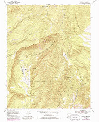 Canjilon SE New Mexico Historical topographic map, 1:24000 scale, 7.5 X 7.5 Minute, Year 1953