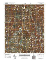 Canjilon Mountain New Mexico Historical topographic map, 1:24000 scale, 7.5 X 7.5 Minute, Year 2011