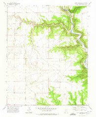 Canon Colorado New Mexico Historical topographic map, 1:24000 scale, 7.5 X 7.5 Minute, Year 1972