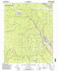 Canon Plaza New Mexico Historical topographic map, 1:24000 scale, 7.5 X 7.5 Minute, Year 1995