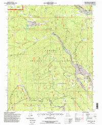 Canon Plaza New Mexico Historical topographic map, 1:24000 scale, 7.5 X 7.5 Minute, Year 1995