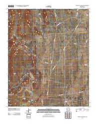Canon Agua Buena New Mexico Historical topographic map, 1:24000 scale, 7.5 X 7.5 Minute, Year 2010