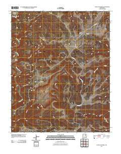 Canon Encierro New Mexico Historical topographic map, 1:24000 scale, 7.5 X 7.5 Minute, Year 2010