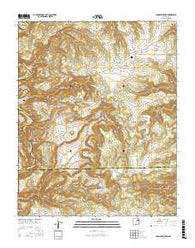 Canon Encierro New Mexico Current topographic map, 1:24000 scale, 7.5 X 7.5 Minute, Year 2017