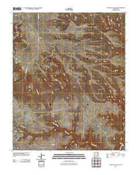 Canon Las Cuevas New Mexico Historical topographic map, 1:24000 scale, 7.5 X 7.5 Minute, Year 2010