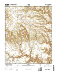 Canon Las Cuevas New Mexico Historical topographic map, 1:24000 scale, 7.5 X 7.5 Minute, Year 2013