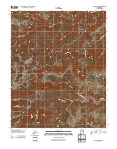 Canon Olguin New Mexico Historical topographic map, 1:24000 scale, 7.5 X 7.5 Minute, Year 2010