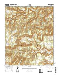 Canon Olguin New Mexico Historical topographic map, 1:24000 scale, 7.5 X 7.5 Minute, Year 2013