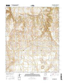 Canon Pedroso New Mexico Current topographic map, 1:24000 scale, 7.5 X 7.5 Minute, Year 2017