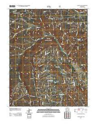 Canon Plaza New Mexico Historical topographic map, 1:24000 scale, 7.5 X 7.5 Minute, Year 2011