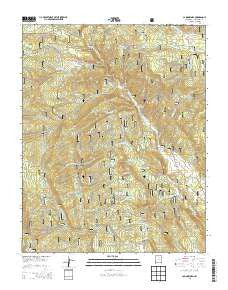 Canon Plaza New Mexico Current topographic map, 1:24000 scale, 7.5 X 7.5 Minute, Year 2013