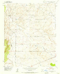 Canoncito School New Mexico Historical topographic map, 1:24000 scale, 7.5 X 7.5 Minute, Year 1954