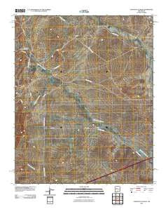 Canoncito School New Mexico Historical topographic map, 1:24000 scale, 7.5 X 7.5 Minute, Year 2010