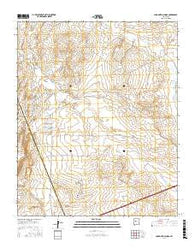 Canoncito School New Mexico Current topographic map, 1:24000 scale, 7.5 X 7.5 Minute, Year 2017