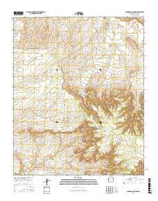 Cantaralo Spring New Mexico Current topographic map, 1:24000 scale, 7.5 X 7.5 Minute, Year 2017