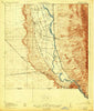 Canutillo Texas Historical topographic map, 1:62500 scale, 15 X 15 Minute, Year 1919