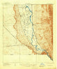 Canutillo Texas Historical topographic map, 1:62500 scale, 15 X 15 Minute, Year 1919