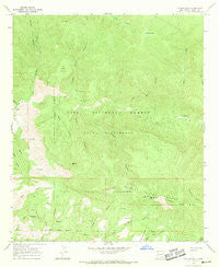 Canyon Hill New Mexico Historical topographic map, 1:24000 scale, 7.5 X 7.5 Minute, Year 1965