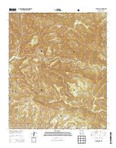 Canyon Hill New Mexico Historical topographic map, 1:24000 scale, 7.5 X 7.5 Minute, Year 2013