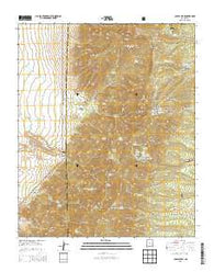Capilla Peak New Mexico Historical topographic map, 1:24000 scale, 7.5 X 7.5 Minute, Year 2013