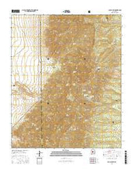 Capilla Peak New Mexico Current topographic map, 1:24000 scale, 7.5 X 7.5 Minute, Year 2017