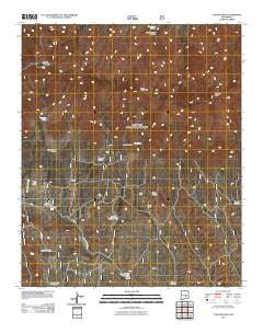 Capitan Peak New Mexico Historical topographic map, 1:24000 scale, 7.5 X 7.5 Minute, Year 2011