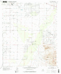 Capitol Dome New Mexico Historical topographic map, 1:24000 scale, 7.5 X 7.5 Minute, Year 1965