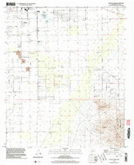Capitol Dome New Mexico Historical topographic map, 1:24000 scale, 7.5 X 7.5 Minute, Year 1996