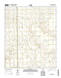 Capitol Peak SE New Mexico Historical topographic map, 1:24000 scale, 7.5 X 7.5 Minute, Year 2013