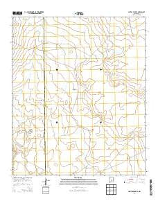 Capitol Peak SE New Mexico Historical topographic map, 1:24000 scale, 7.5 X 7.5 Minute, Year 2013