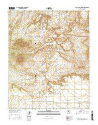 Captain Davis Mountain New Mexico Current topographic map, 1:24000 scale, 7.5 X 7.5 Minute, Year 2017