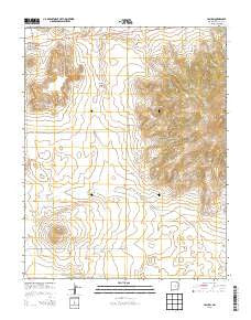 Capulin New Mexico Historical topographic map, 1:24000 scale, 7.5 X 7.5 Minute, Year 2013