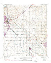 Carlsbad New Mexico Historical topographic map, 1:62500 scale, 15 X 15 Minute, Year 1939
