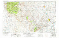 Carlsbad New Mexico Historical topographic map, 1:250000 scale, 1 X 2 Degree, Year 1954